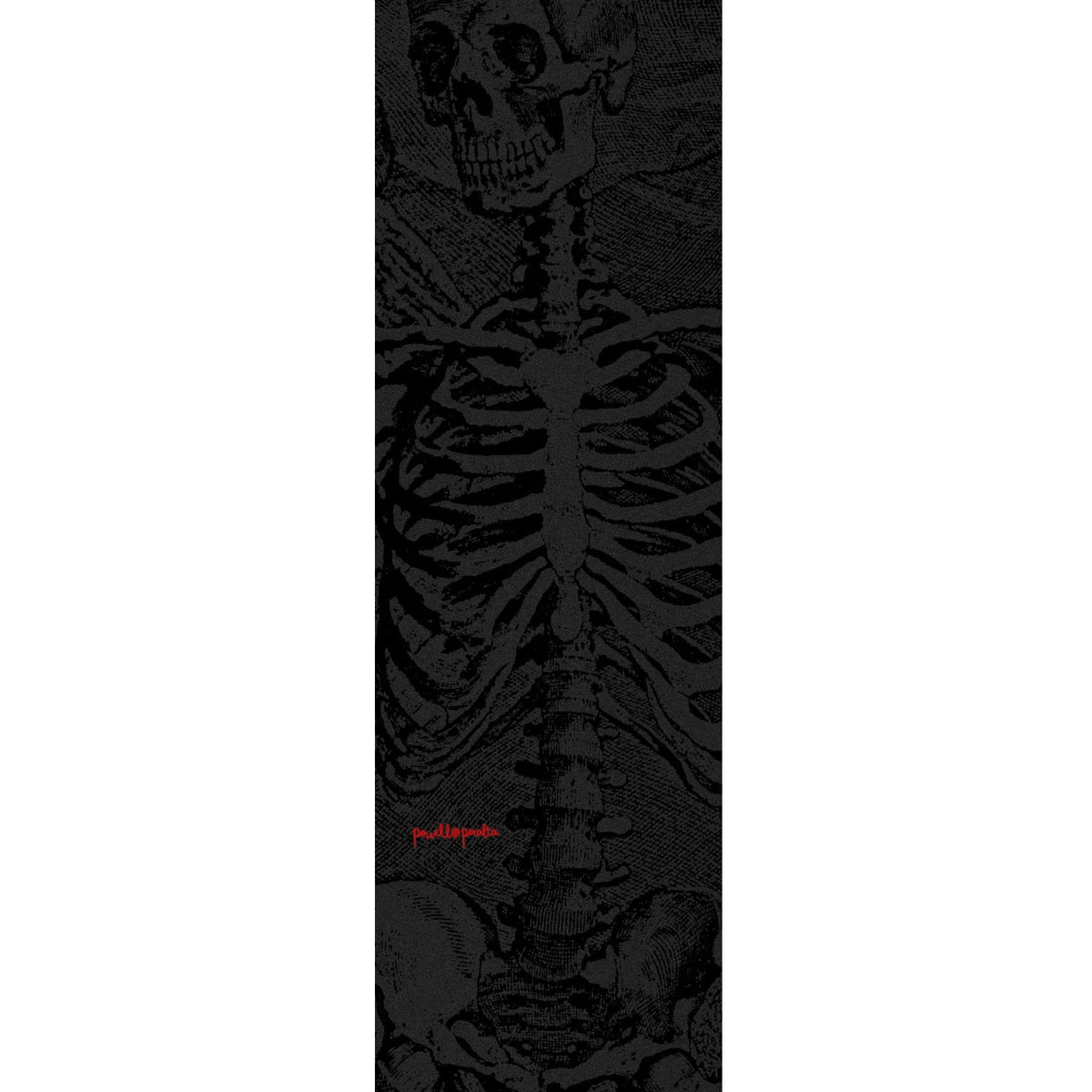 Powell Peralta Skull and Sword Skeleton Griptape - 10.5″x33″ Black