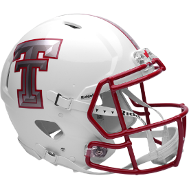 Texas Tech Red Raiders Full Size Authentic Speed Football Helmet GalvanICED - NCAA