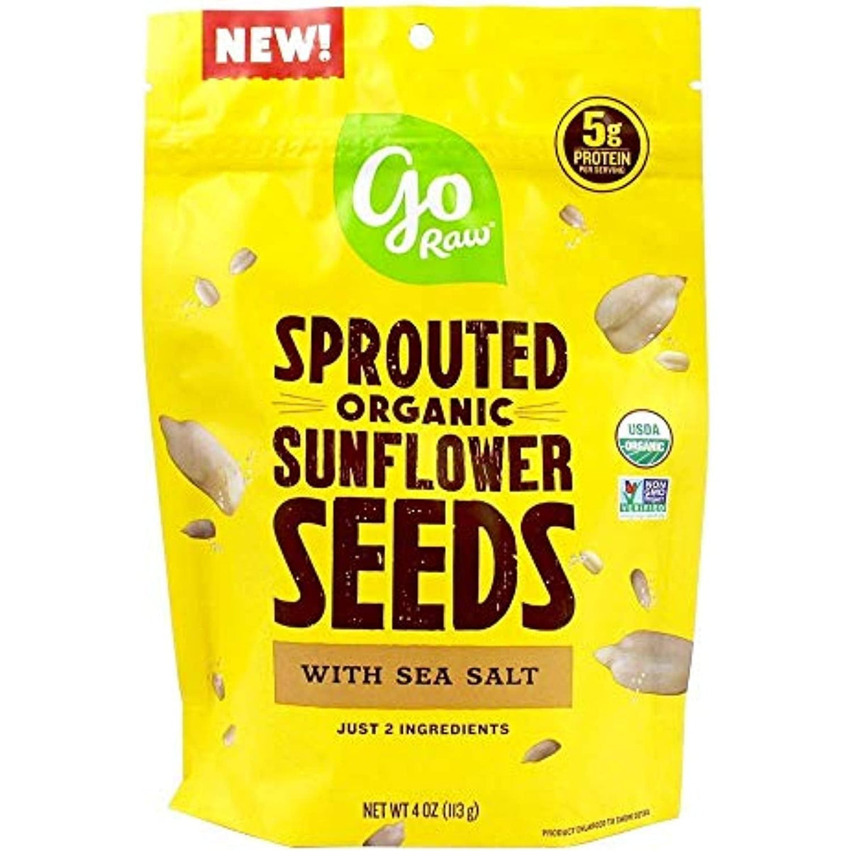 Go Raw Organic Sweet & Salty Kettle Snack Seeds, 4 oz (Case of 6)