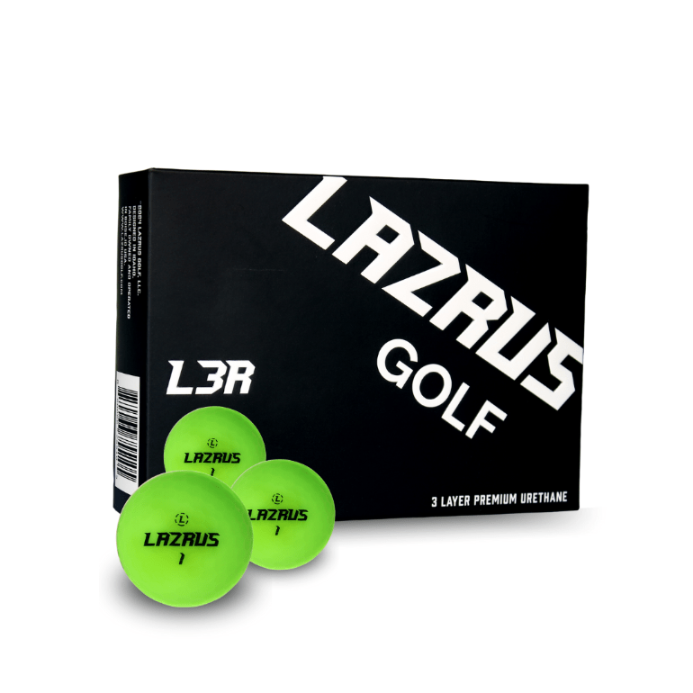 Lazrus Golf L3R Premium 3 Piece Urethane Golf Balls - View 12