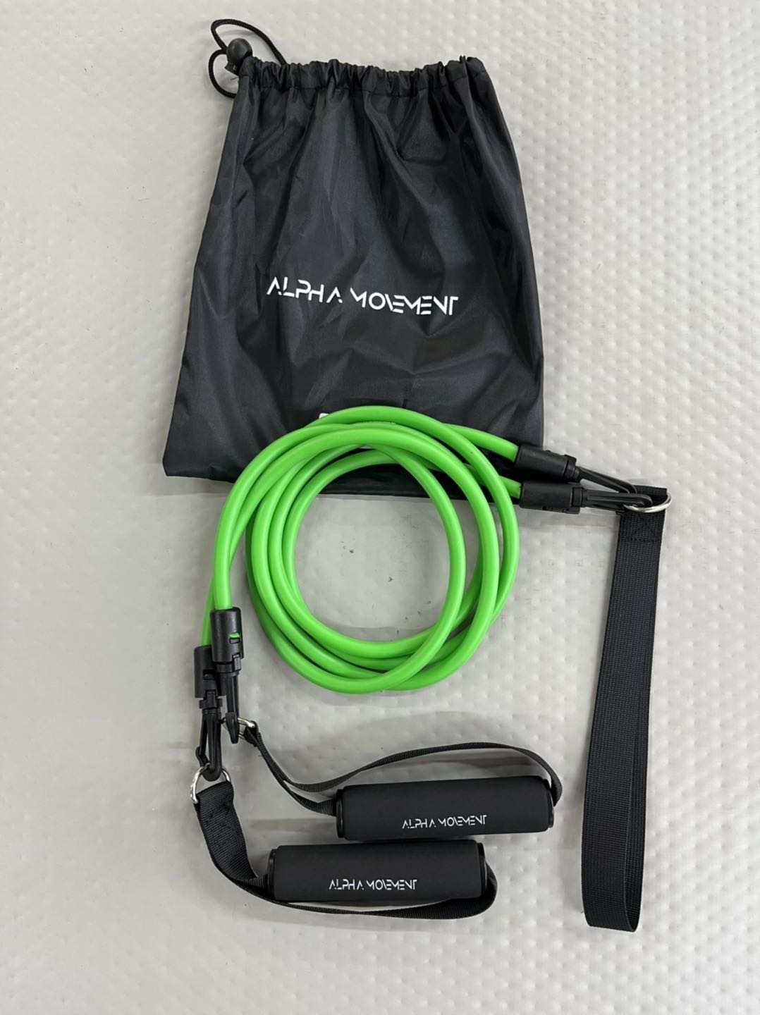 Movement Alpha Dryland Resistance Bands in Green (50lbs) - Front View