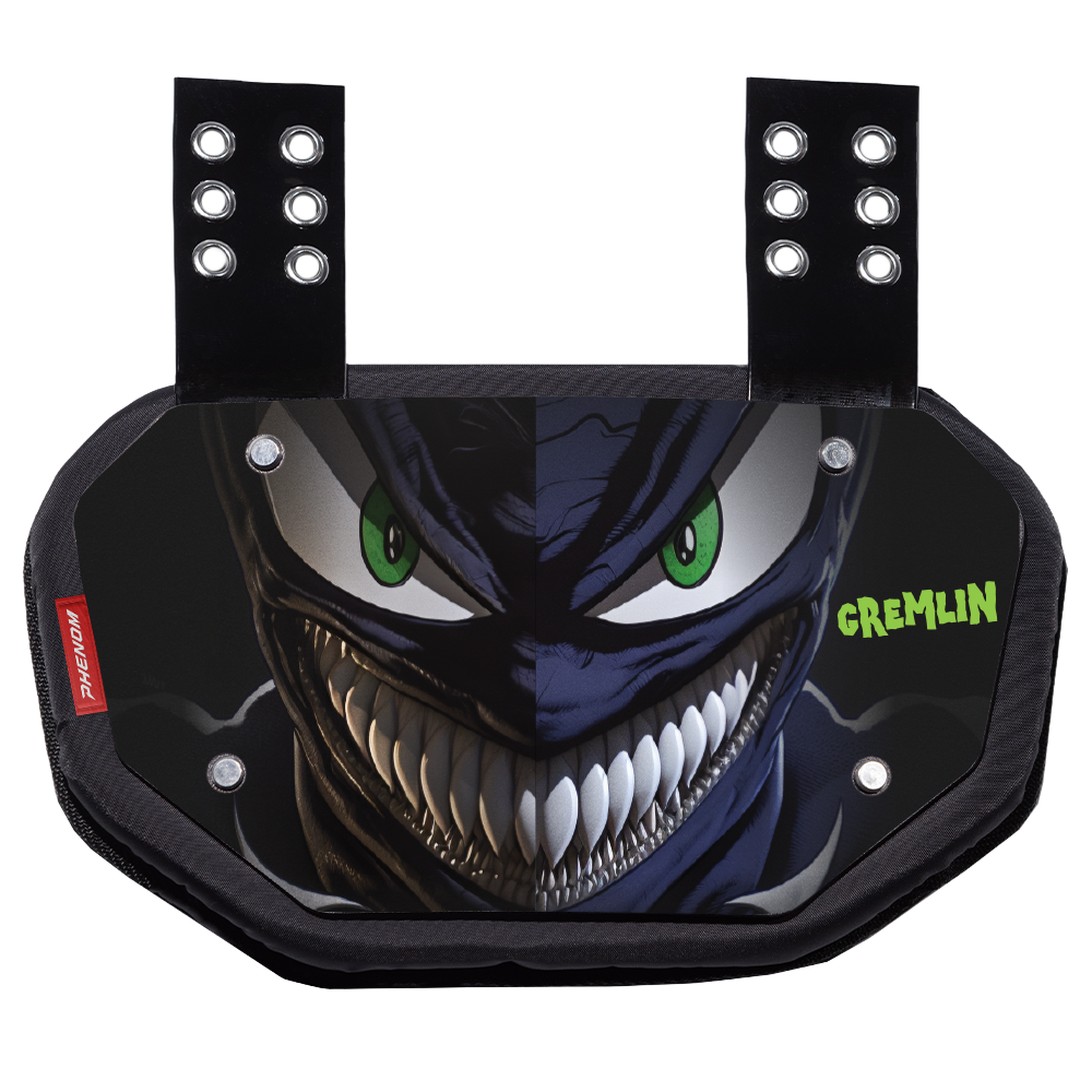 Phenom Elite Football Back Plate - Gremlin
