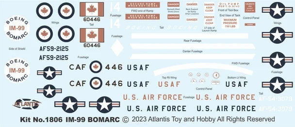 1:56 Boeing IM-99 Bomarc Ground-to-Air Guided Missile with Launch Platform - View 3