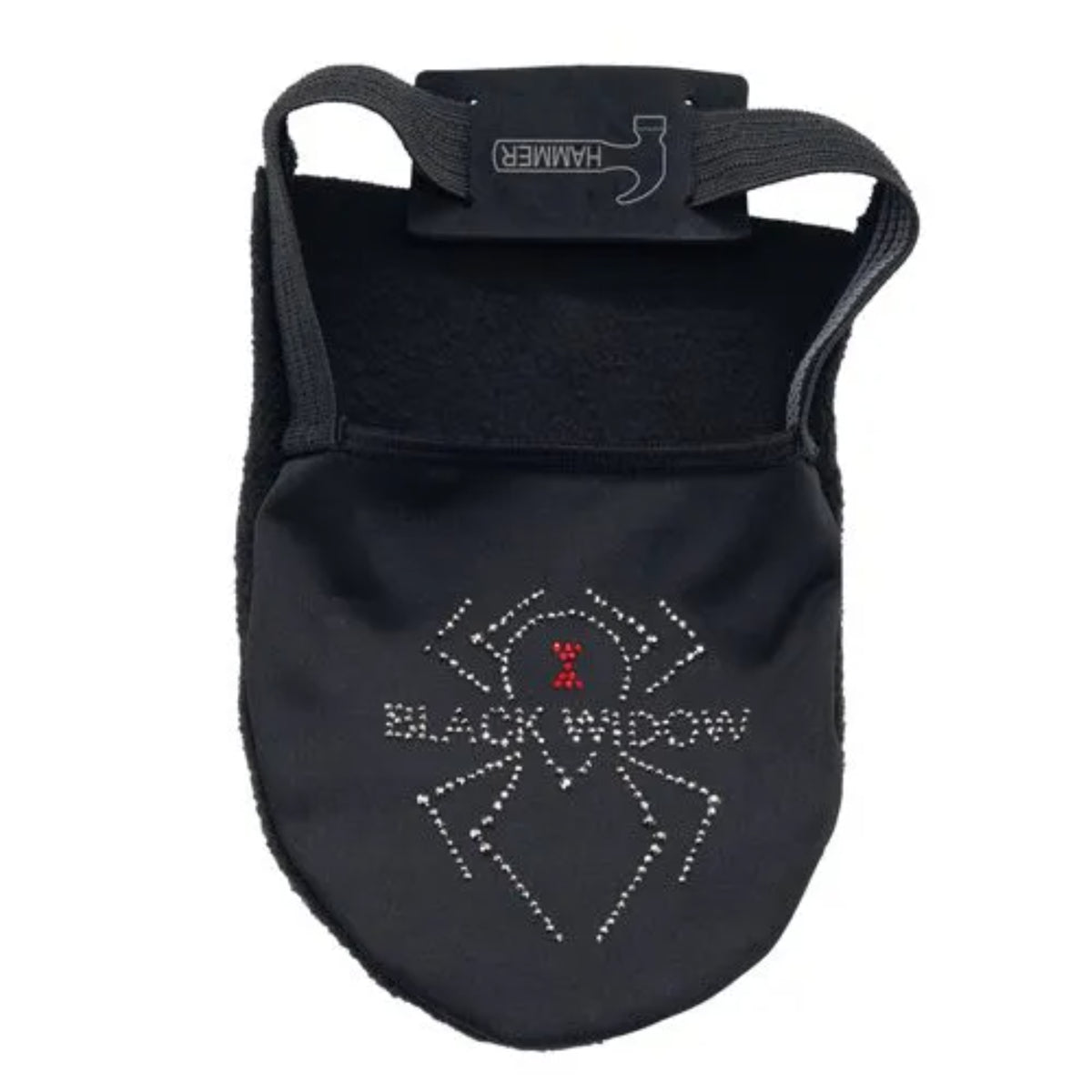 Hammer Black Widow Gem Shoe Slider Black