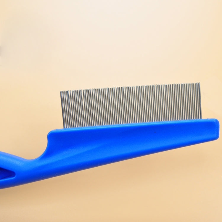 5 PCS Pet Cats Dogs Supplies Combs Fine Toothed Stainless Steel Needle Fleas Removal Combs, Length: 18.5cm - View 3