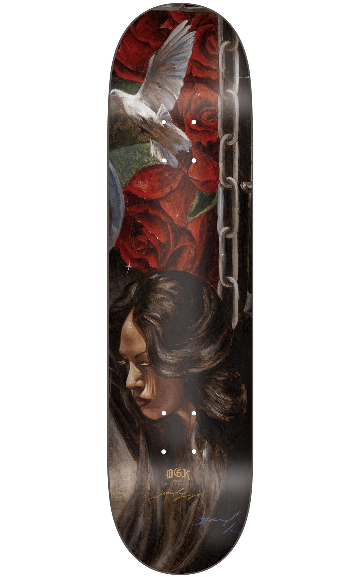 DGK x Godffiti No.5 Skateboard Deck - 8.25″ Multi
