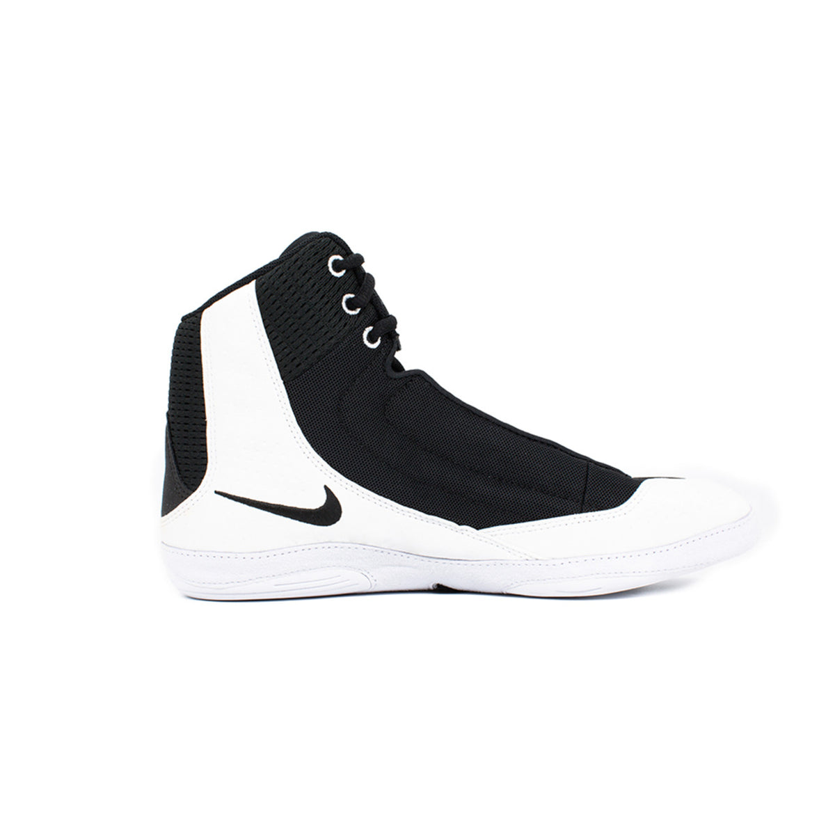 Nike Inflict 4 Unisex Black/White/Wolf Grey Wrestling Shoes
