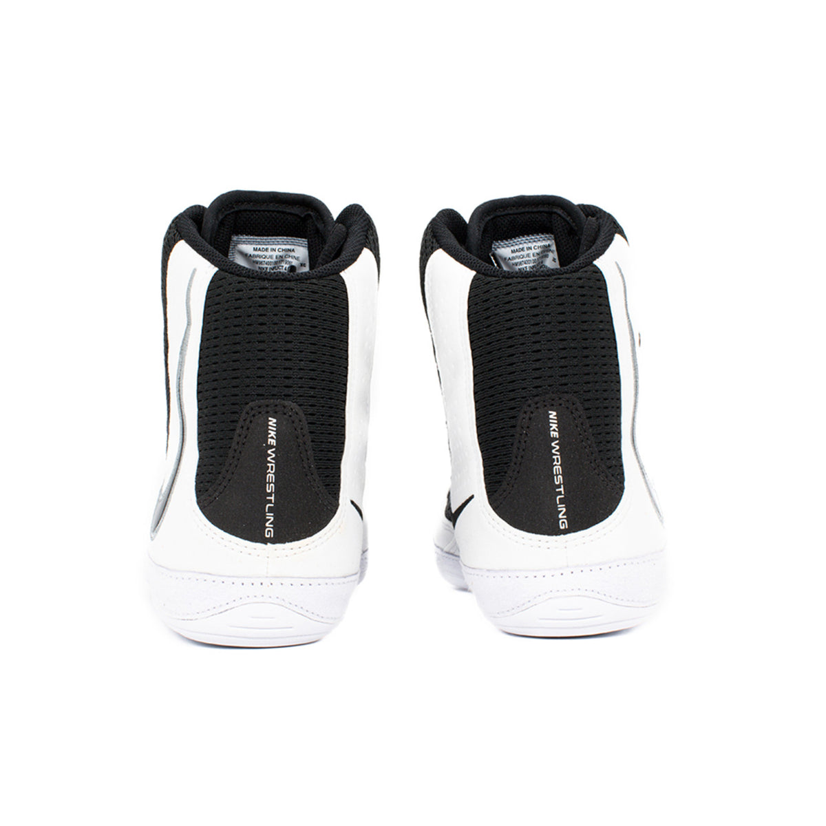 Nike Inflict 4 Unisex Black/White/Wolf Grey Wrestling Shoes