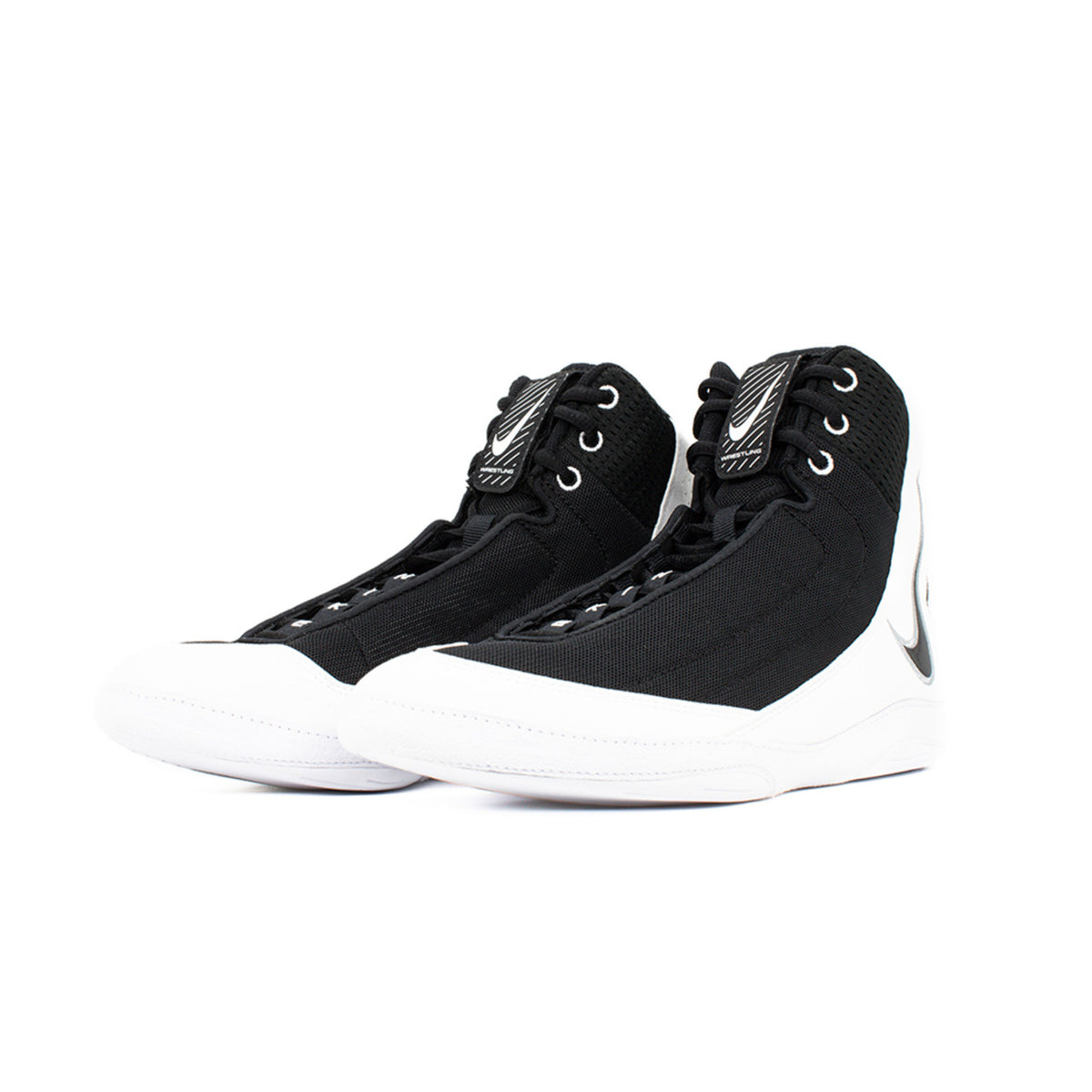 Nike Inflict 4 Unisex Black/White/Wolf Grey Wrestling Shoes