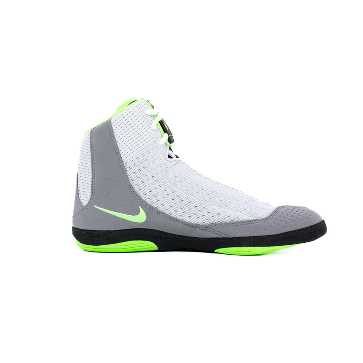 Nike Inflict 4 Unisex Ftbll Gry/Lm Blst-Anthrct-Wht Wrestling Shoes