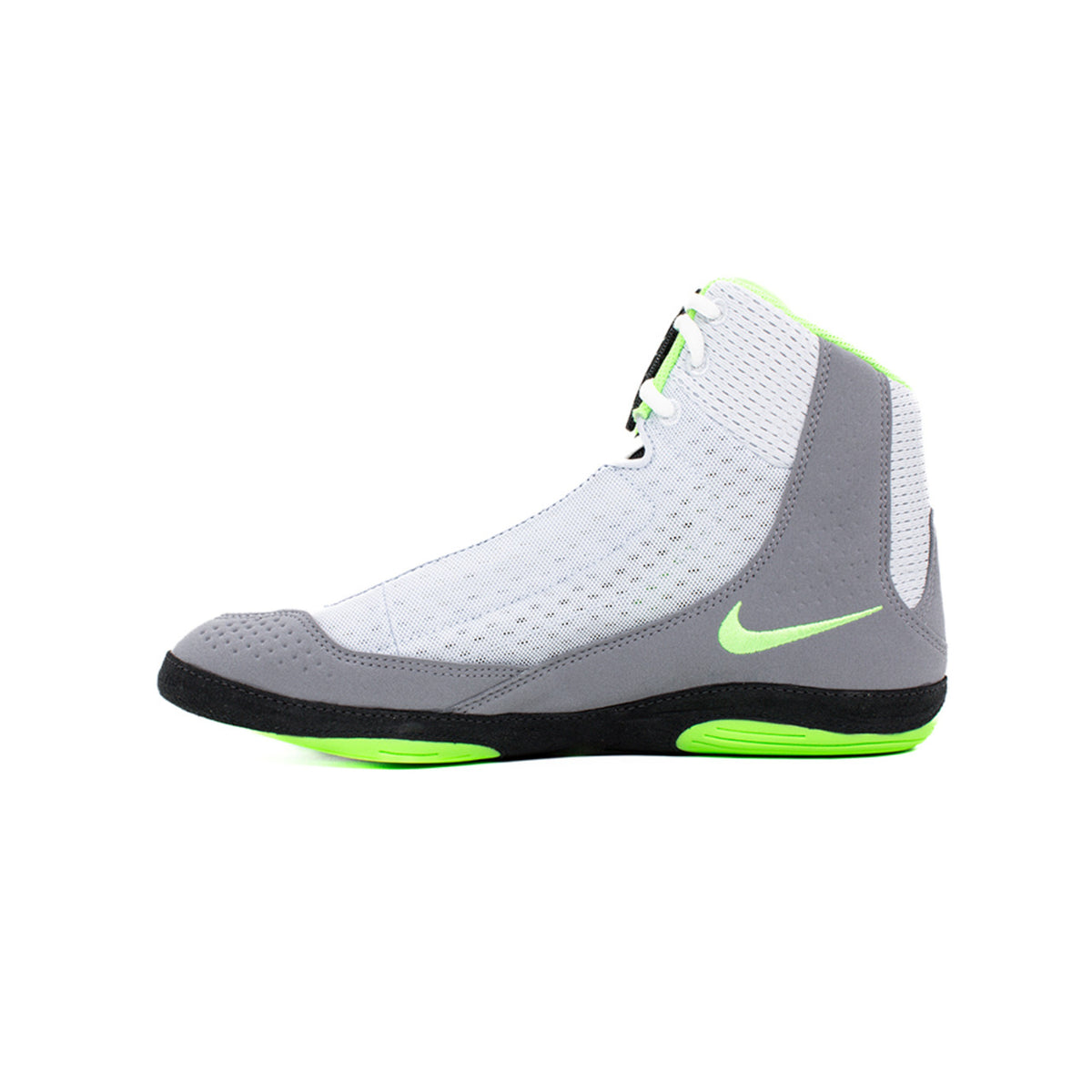 Nike Inflict 4 Unisex Ftbll Gry/Lm Blst-Anthrct-Wht Wrestling Shoes