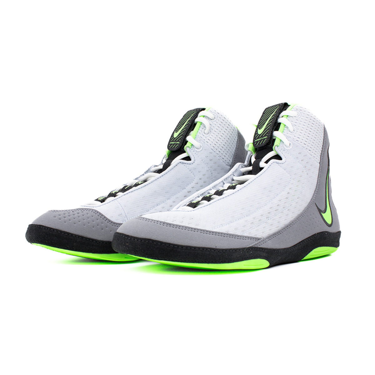 Nike Inflict 4 Unisex Ftbll Gry/Lm Blst-Anthrct-Wht Wrestling Shoes