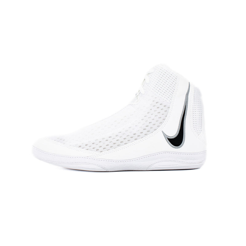 Nike Inflict 4 Unisex White/Black Wrestling Shoes