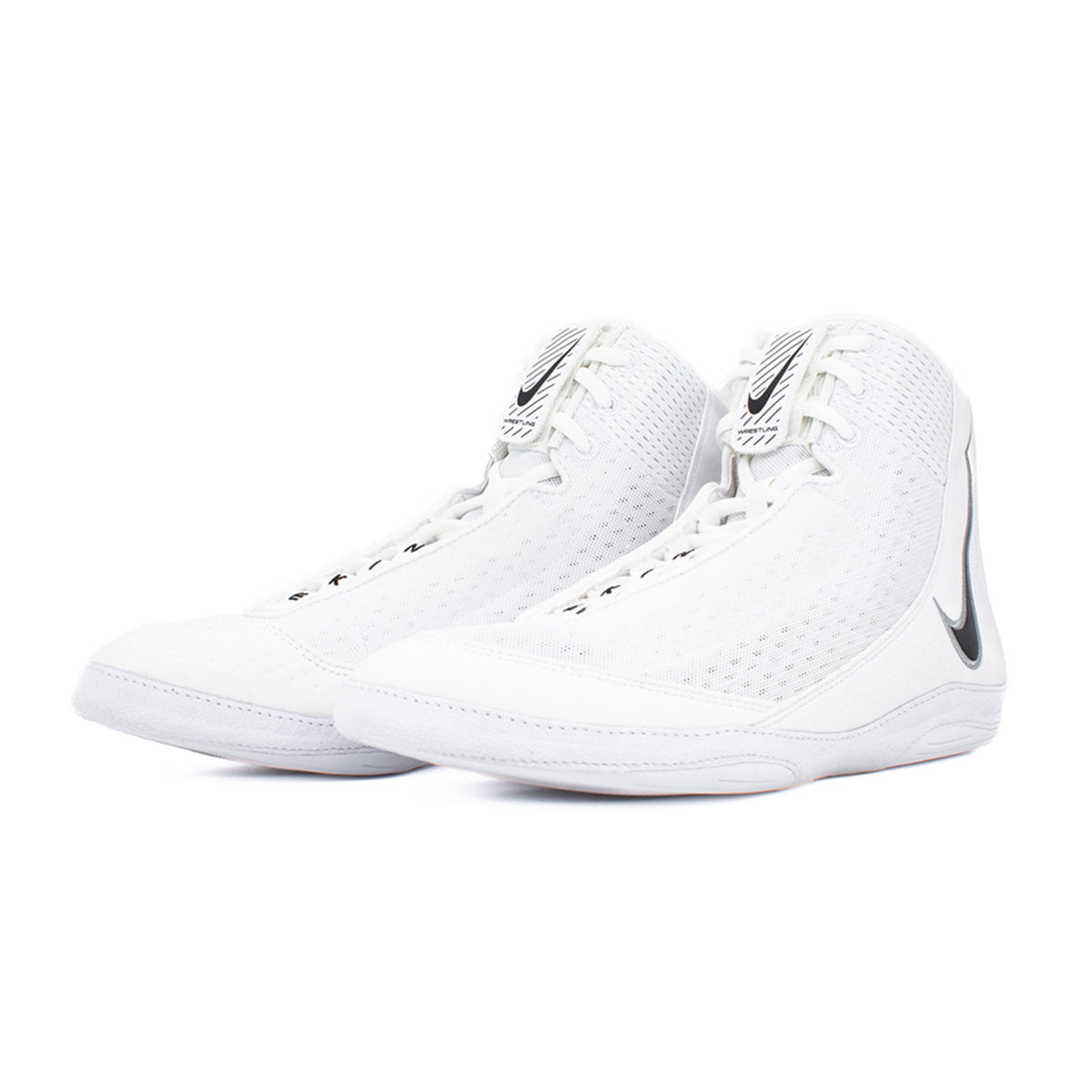 Nike Inflict 4 Unisex White/Black Wrestling Shoes