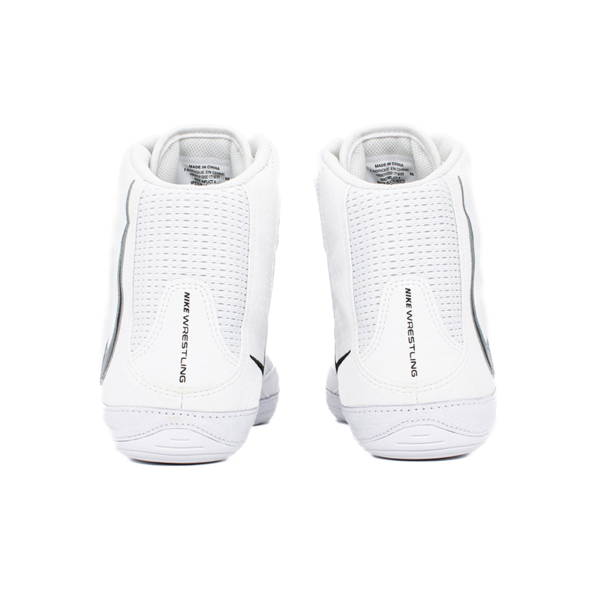 Nike Inflict 4 Unisex White/Black Wrestling Shoes