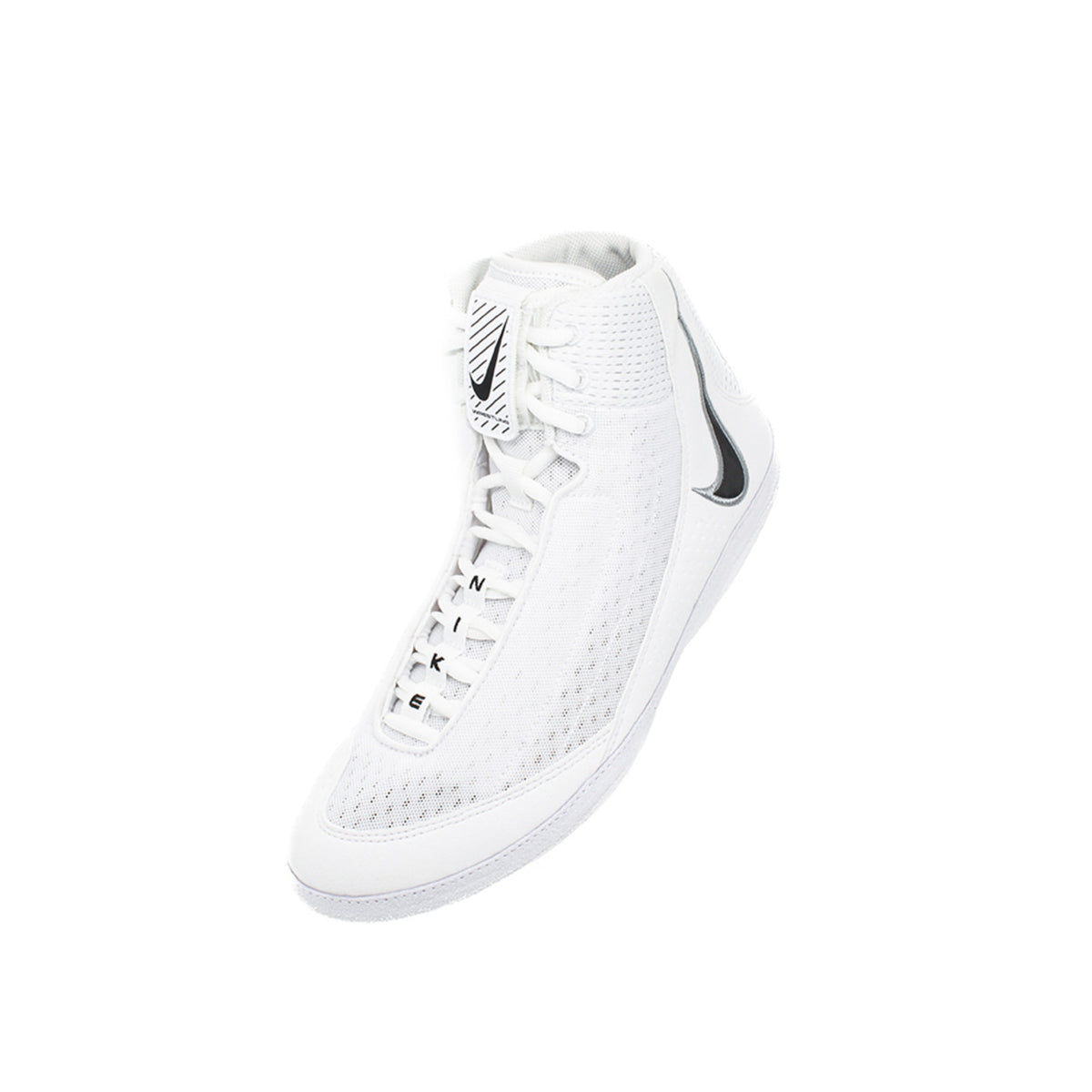 Nike Inflict 4 Unisex White/Black Wrestling Shoes