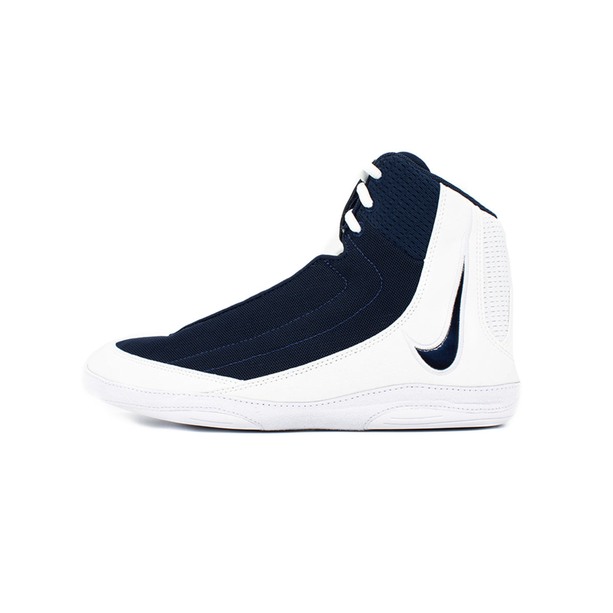 Nike Inflict 4 Unisex White/College Navy Wrestling Shoes