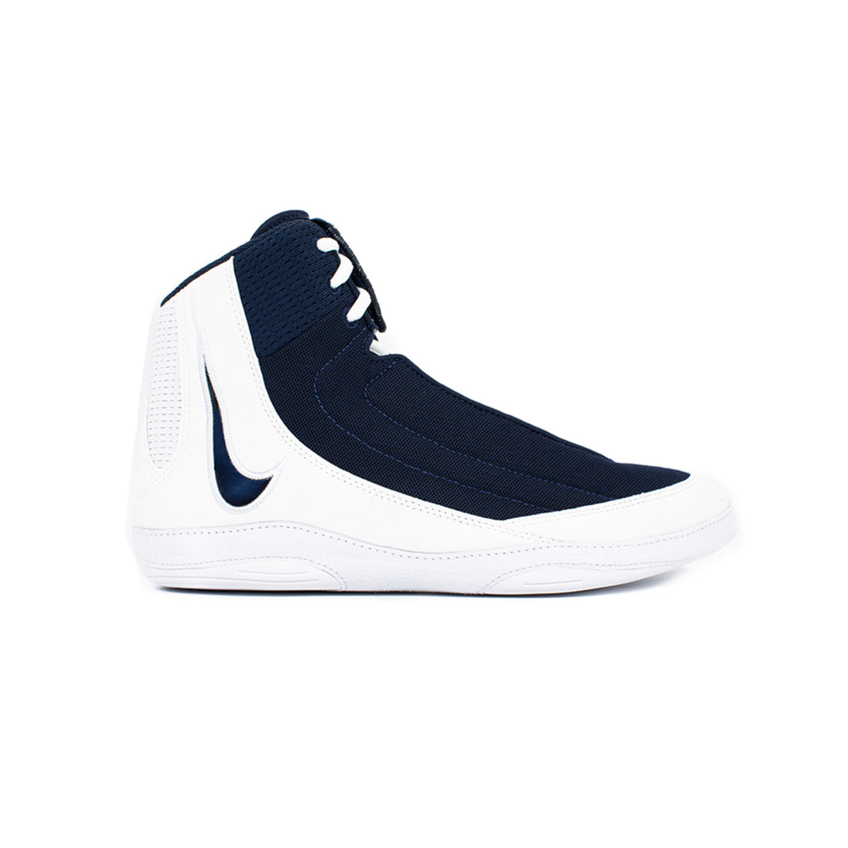 Nike Inflict 4 Unisex White/College Navy Wrestling Shoes