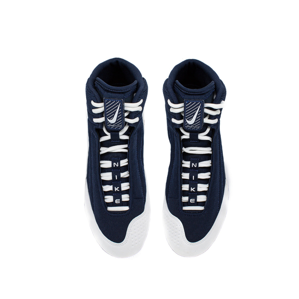 Nike Inflict 4 Unisex White/College Navy Wrestling Shoes