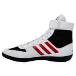 Adidas | HP6866 | Combat Speed 5 | Black/White/Red Wrestling Shoes