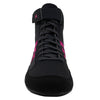 Adidas | HP6870 | HVC 2 | Black/Charcoal/Pink Wrestling Shoes