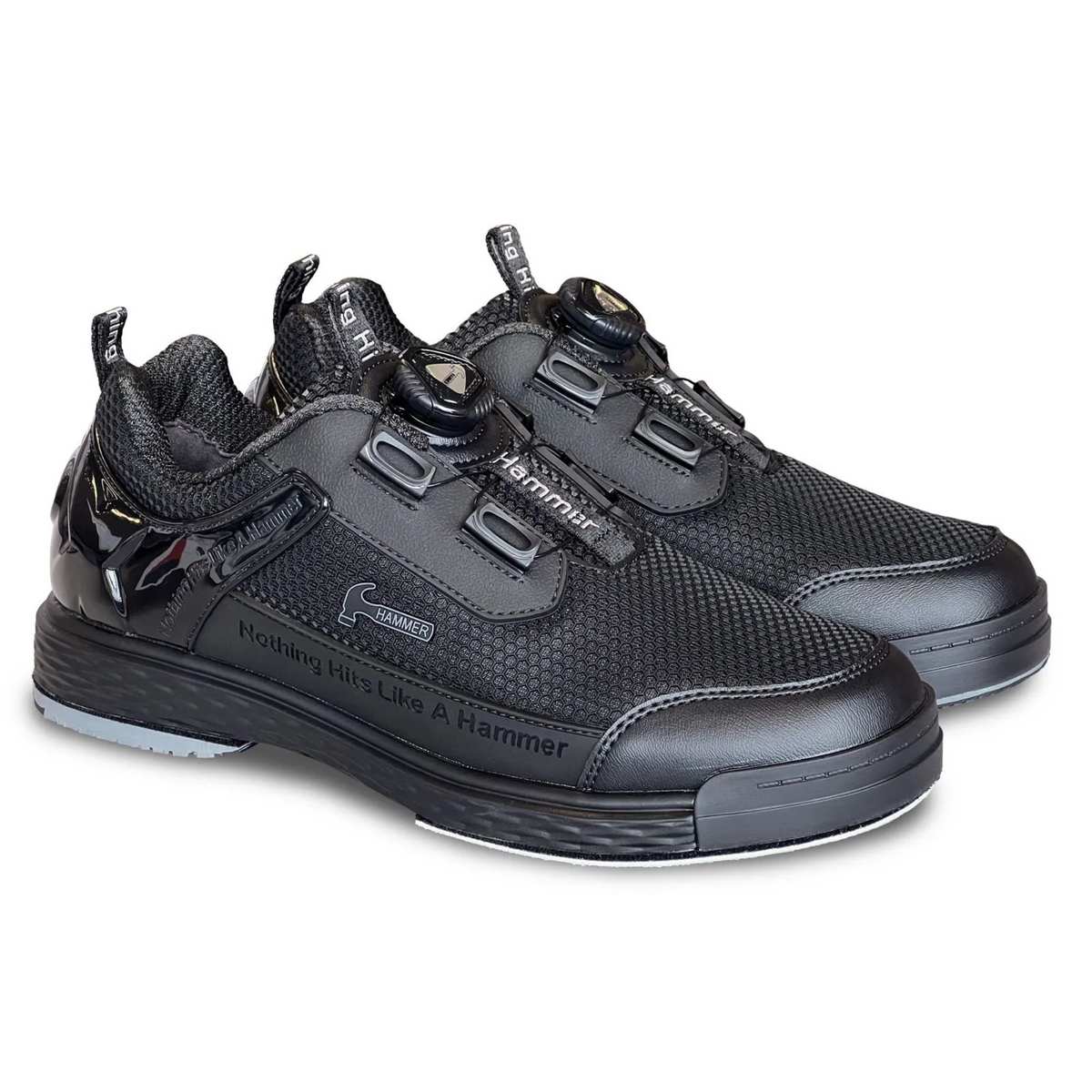 Hammer Power Diesel Black Night Right Hand Wide Bowling Shoes
