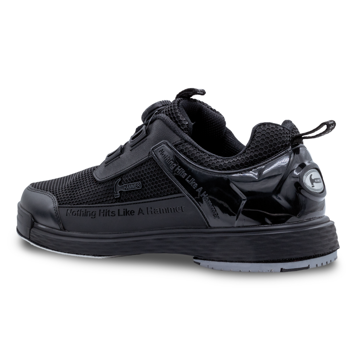 Hammer Power Diesel Black Night Right Hand Wide Bowling Shoes