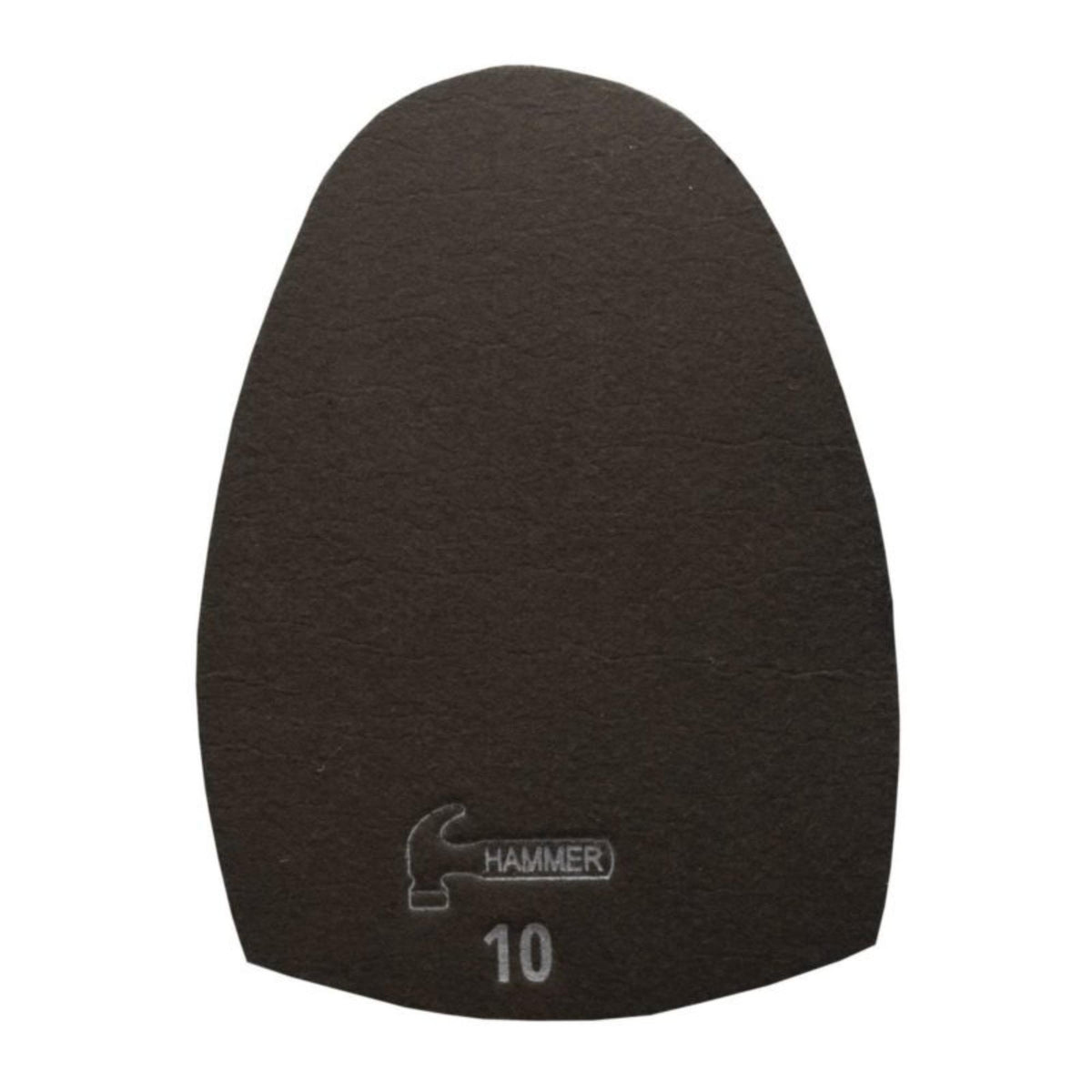 Replacement bowling shoe slide sole with smooth surface designed to enhance controlled sliding during delivery.