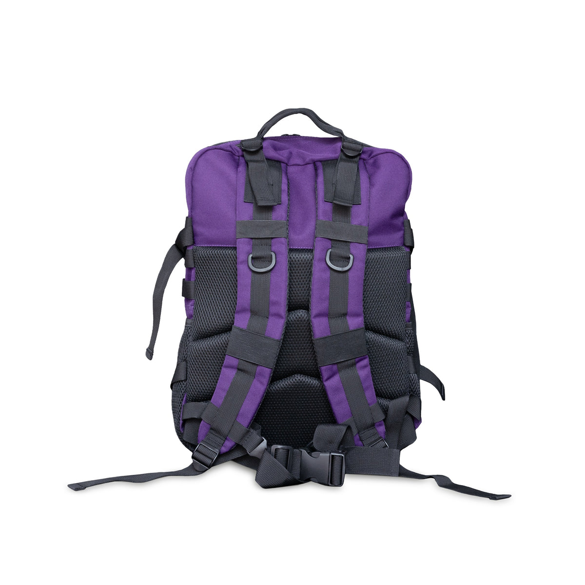 Hammer Tactical Bowling Backpack - Purple - Hammer Tactical Backpack Purple Back View 1600x1600