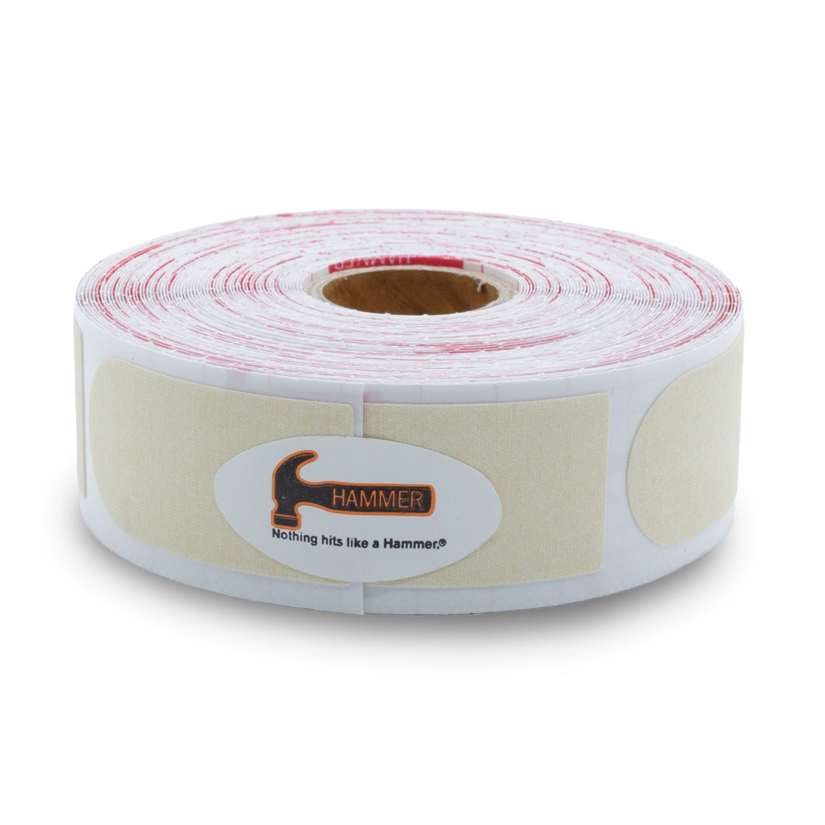 Hammer Insert Tape White Textured 250 Count Roll
