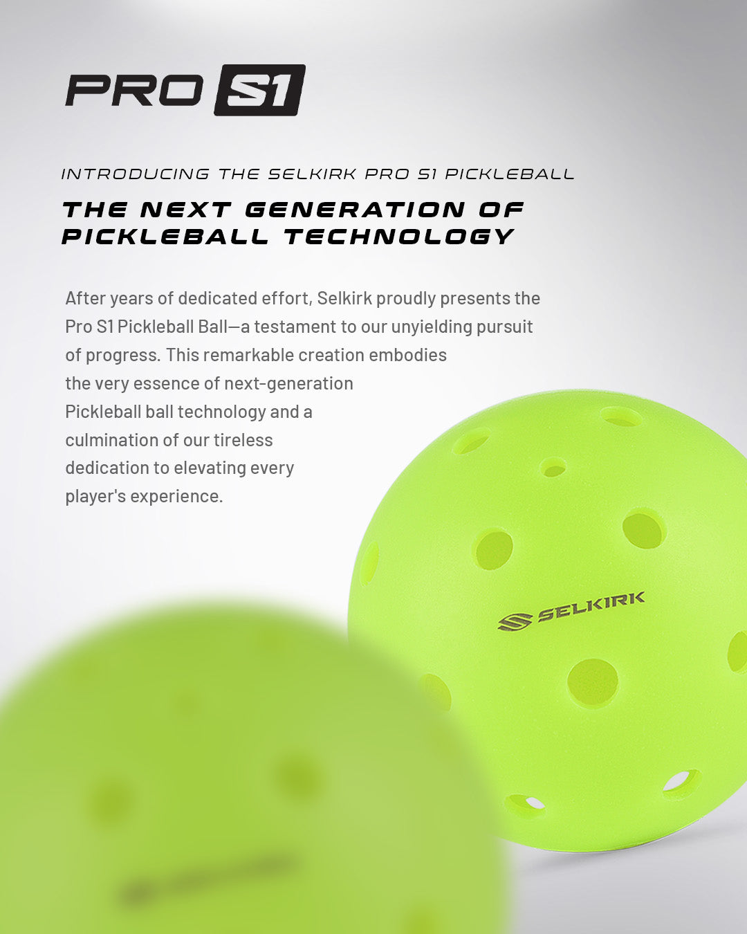 Pro S1 Pickleballs product image