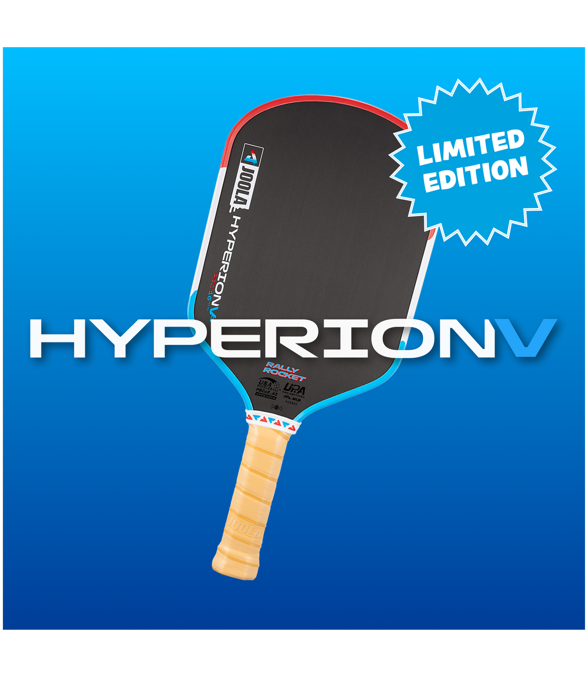 JOOLA Hyperion Pro V Rally Rocket Pickleball Paddle product image