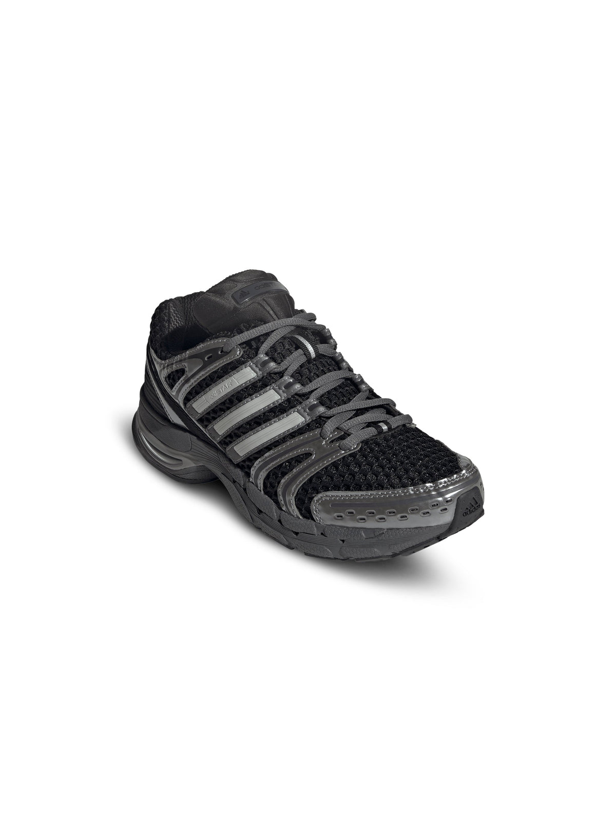 adidas Adistar Control 5 Womens Core Black Sneakers IH1801, front angled