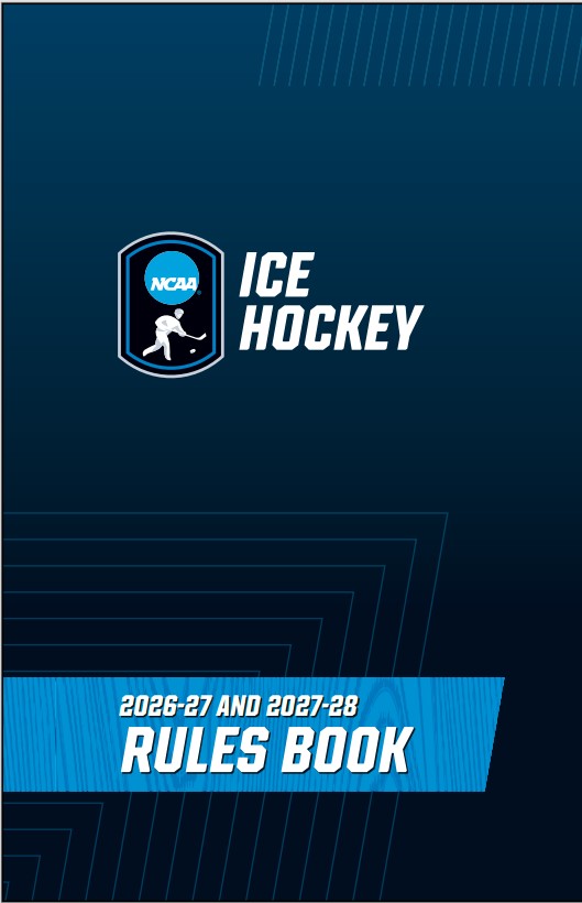 NCAA 2026-27 and 2027-28 Ice Hockey Rules Book - front cover