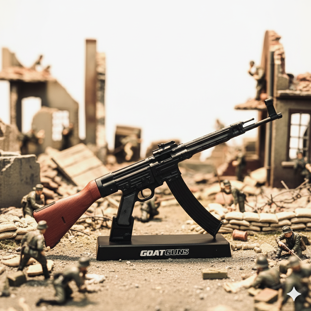 Miniature WW2 STG44 model Black - View 2
