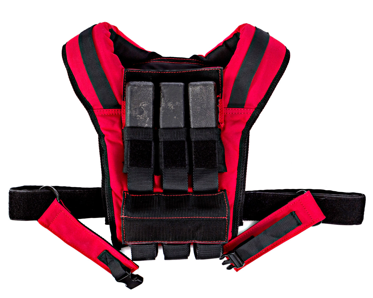 Driven 28lb Red Weight Vest