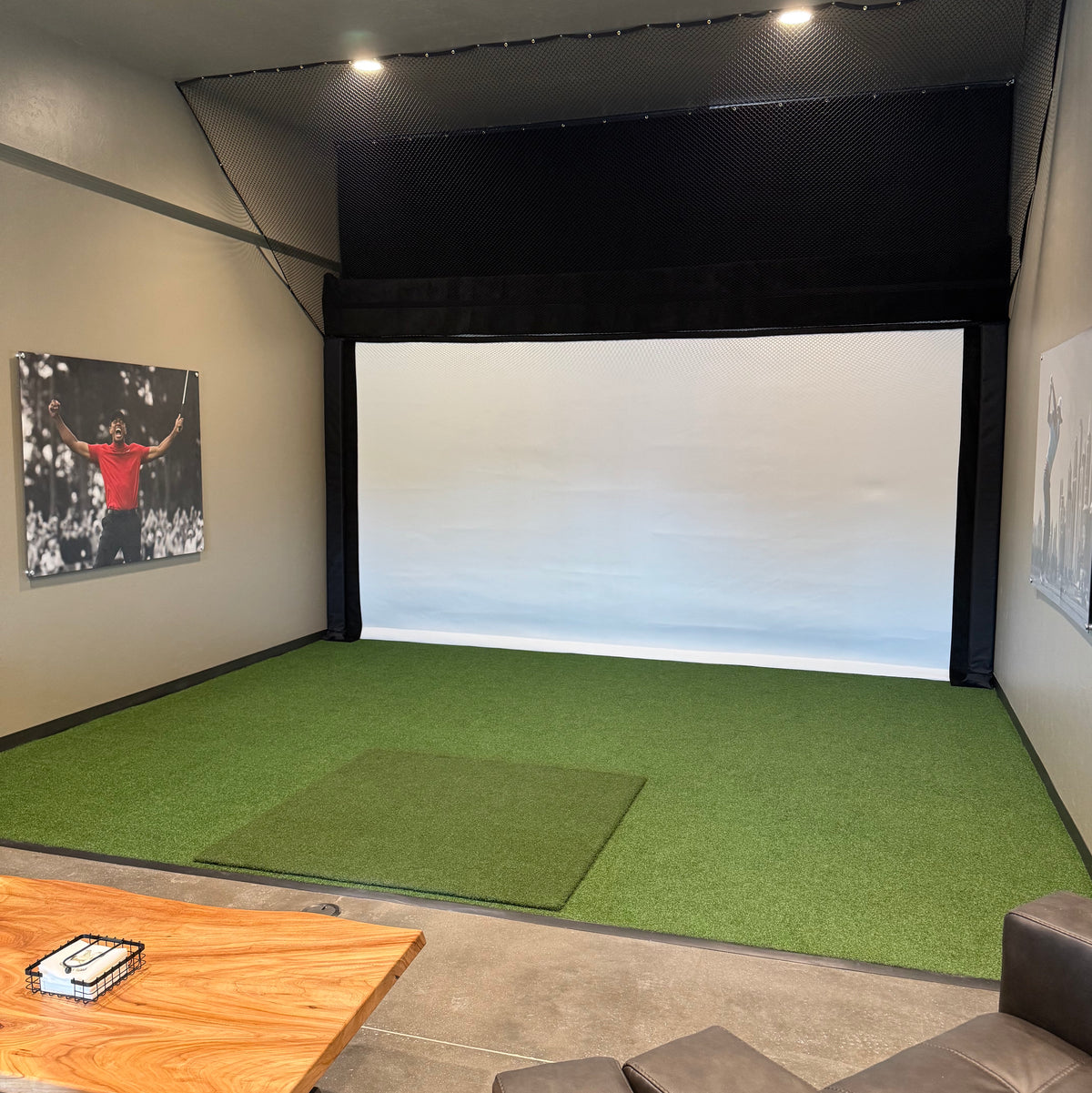 Cimarron 5' x 5' Tee-Line High Density Golf Mat - Alternate View 3
