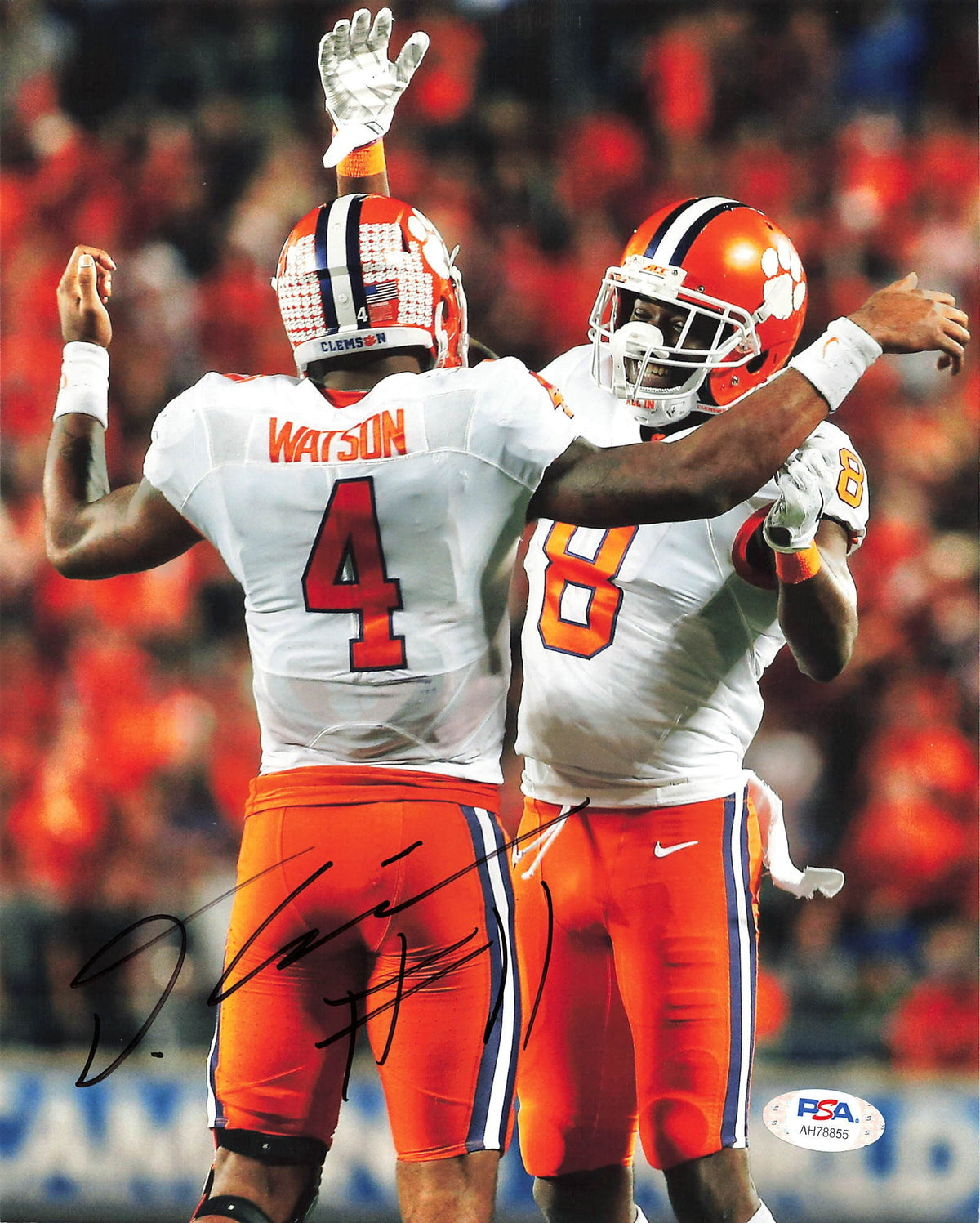 Deon Cain signed 8x10 photo PSA/DNA Clemson Tigers Autographed