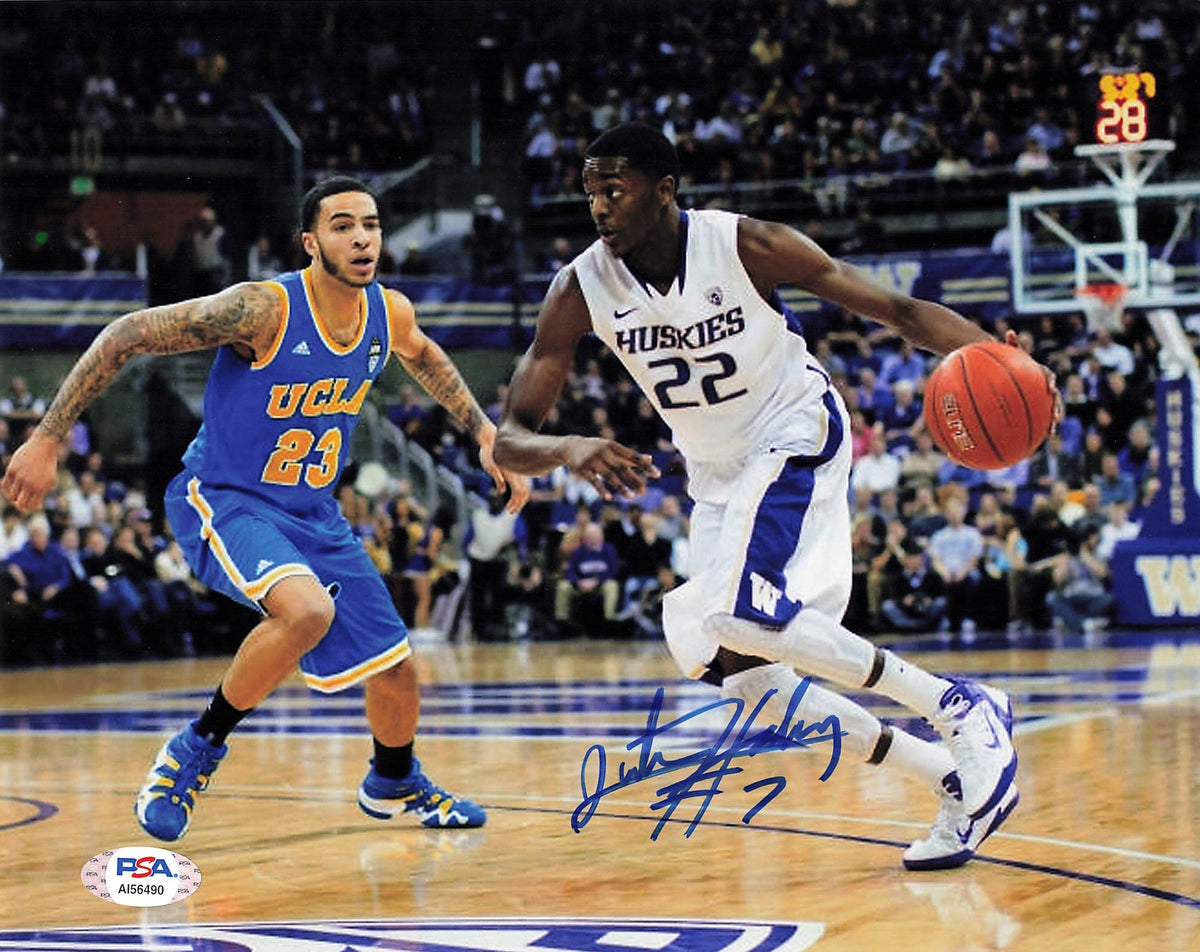 Justin Holiday signed 8x10 photo PSA/DNA Washington Huskies Autographed
