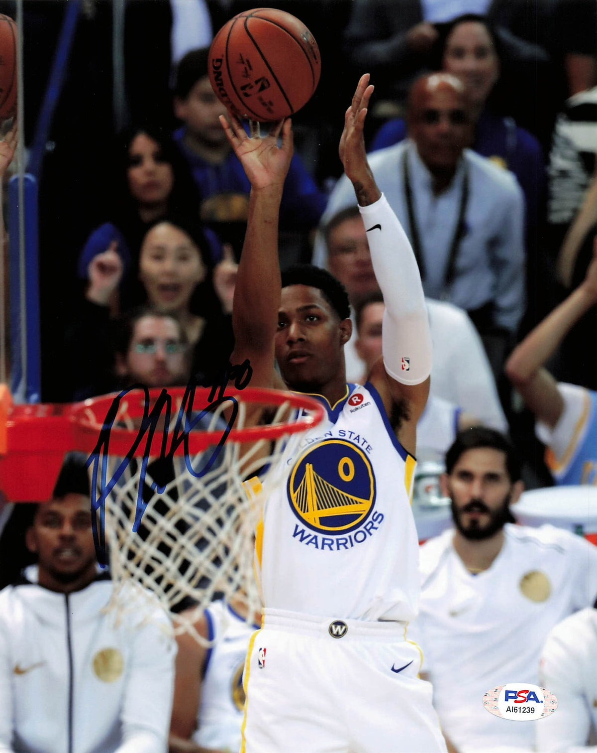 Patrick McCaw signed 8x10 photo PSA/DNA Golden State Warriors Autographed