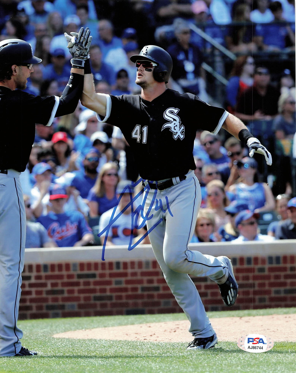 ADAM ENGEL signed 8x10 photo Chicago White Sox PSA/DNA Autographed