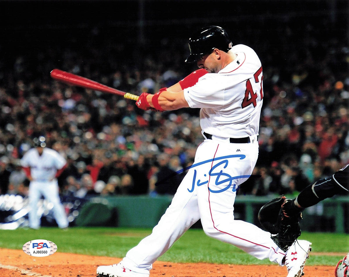 Travis Shaw signed 8x10 photo PSA/DNA Boston Red Sox Autographed