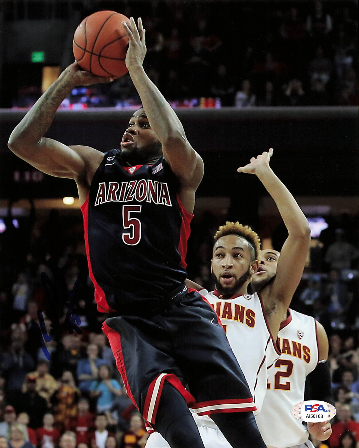 Kadeem Allen signed 8x10 photo PSA/DNA Arizona Wildcats Autographed