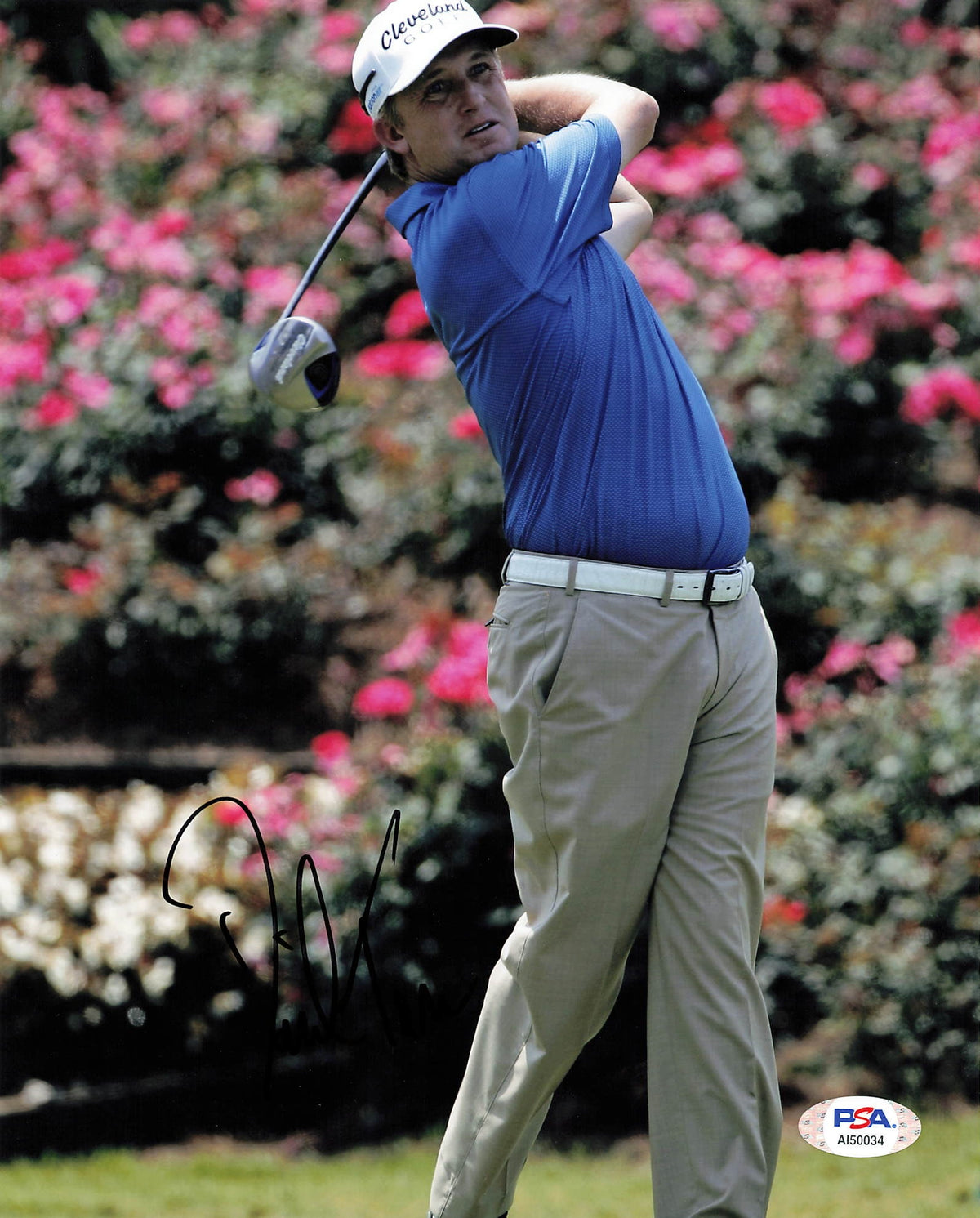 David Toms Signed 8x10 photo PSA/DNA Autographed Golf PGA