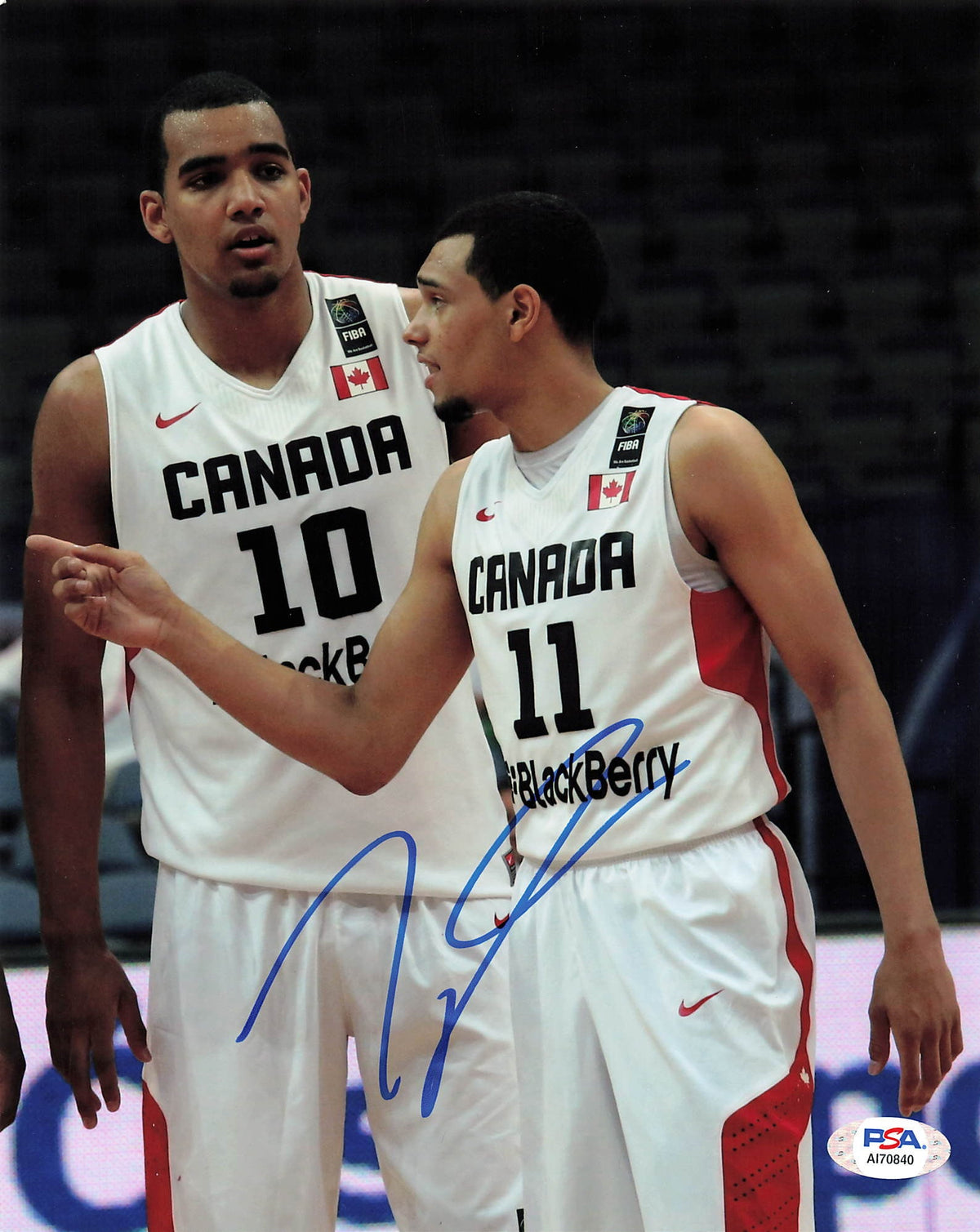 Tyler Ennis signed 8x10 photo PSA/DNA Canada Autographed