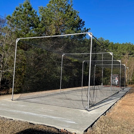 Cimarron Commercial Batting Cage Bundle, 55' Deluxe Commercial Complete Frame - Alternate View 9