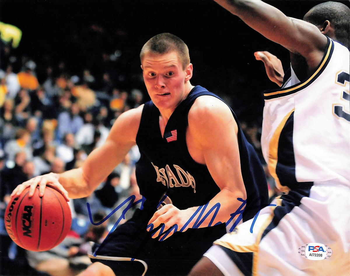 Luke Babbitt signed 8x10 photo PSA/DNA Nevada Wolf Pack Autographed