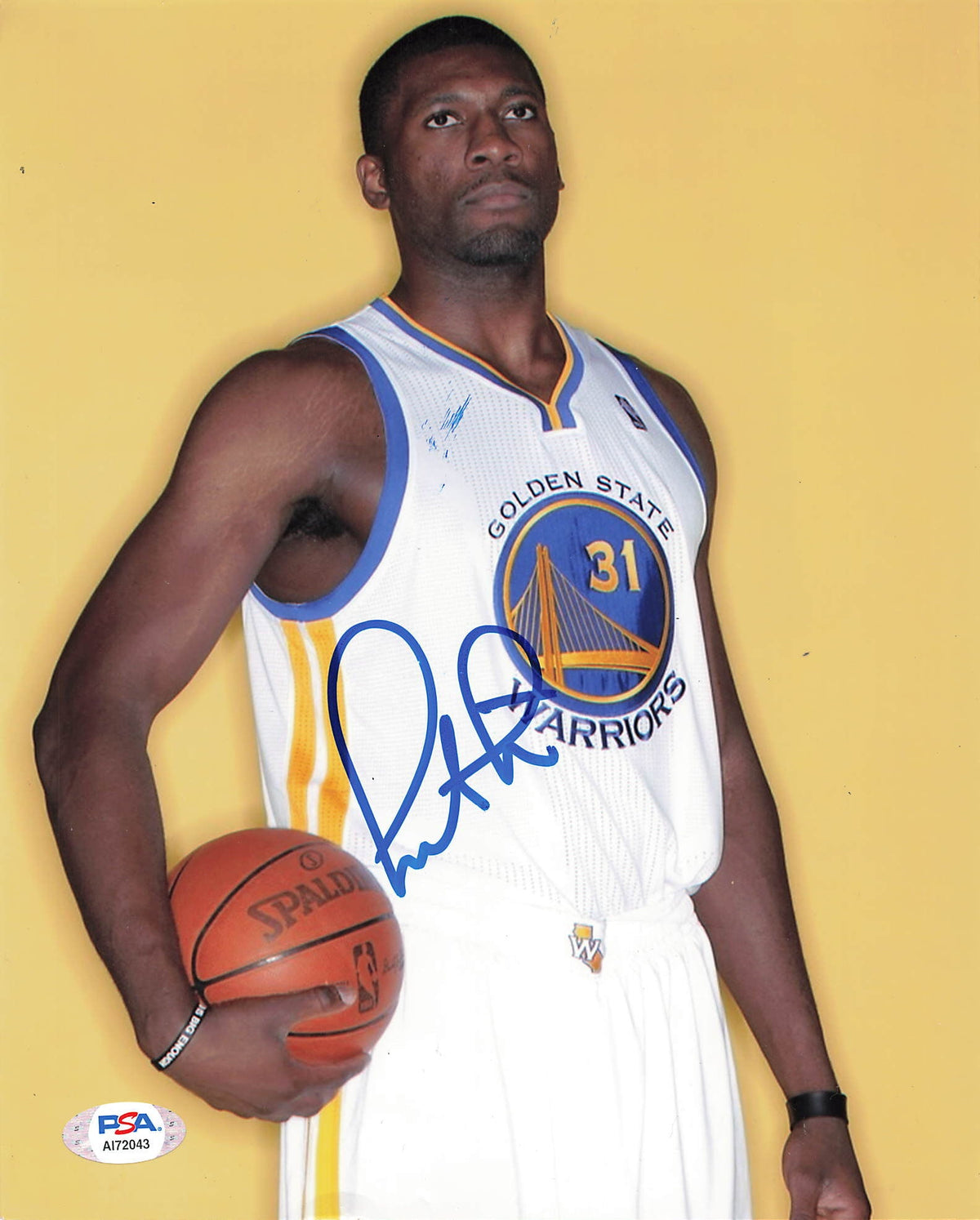 Festus Ezeli signed 8x10 photo PSA/DNA Warriors Autographed
