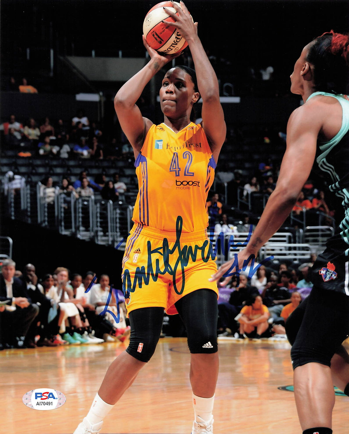 Jantel Lavender signed 8x10 Photo PSA/DNA Ohio State Autographed
