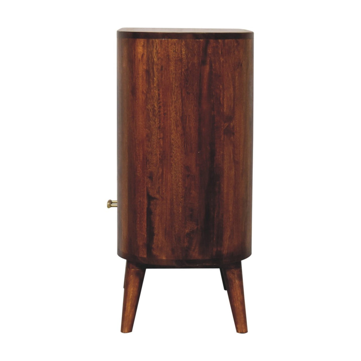 T-bar Cortez Chestnut Open Slot Cabinet - View 10